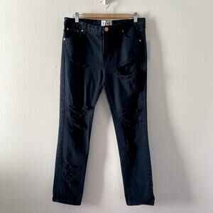 One Teaspoon Jeans Womens 29 London Awesome Baggies Distressed New NWT